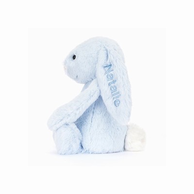 Jellycat Bashful Blue Konijn Medium | SM2381596